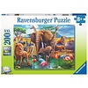 Ravensburger Op safari! - puzzel van 200 stukjes