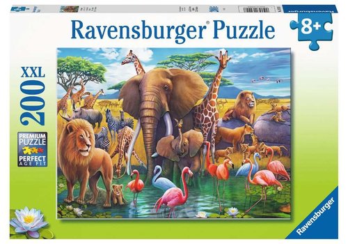  Ravensburger On safari! - 200 pieces 