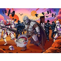 thumb-The Mandalorian - Face-Off - Puzzle de 200 pièces-2