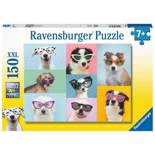  Ravensburger Funny Dogs  - 150 pieces 