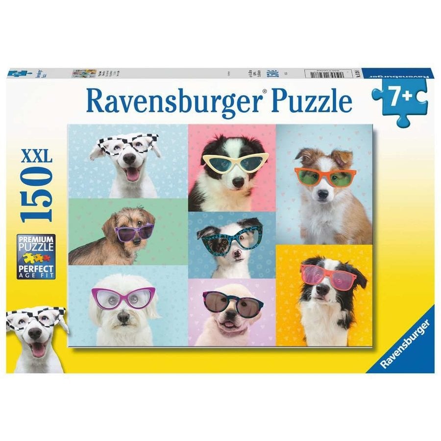 Drôle de chiens - puzzle de 150 pièces-1