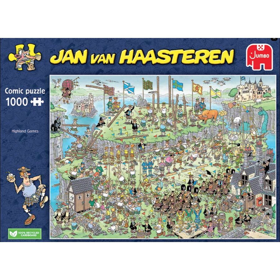 The Highland Games - Jan van Haasteren - puzzle of 1000 pieces-1