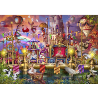 thumb-Parade du cirque magique - puzzle de 1500 pièces-1