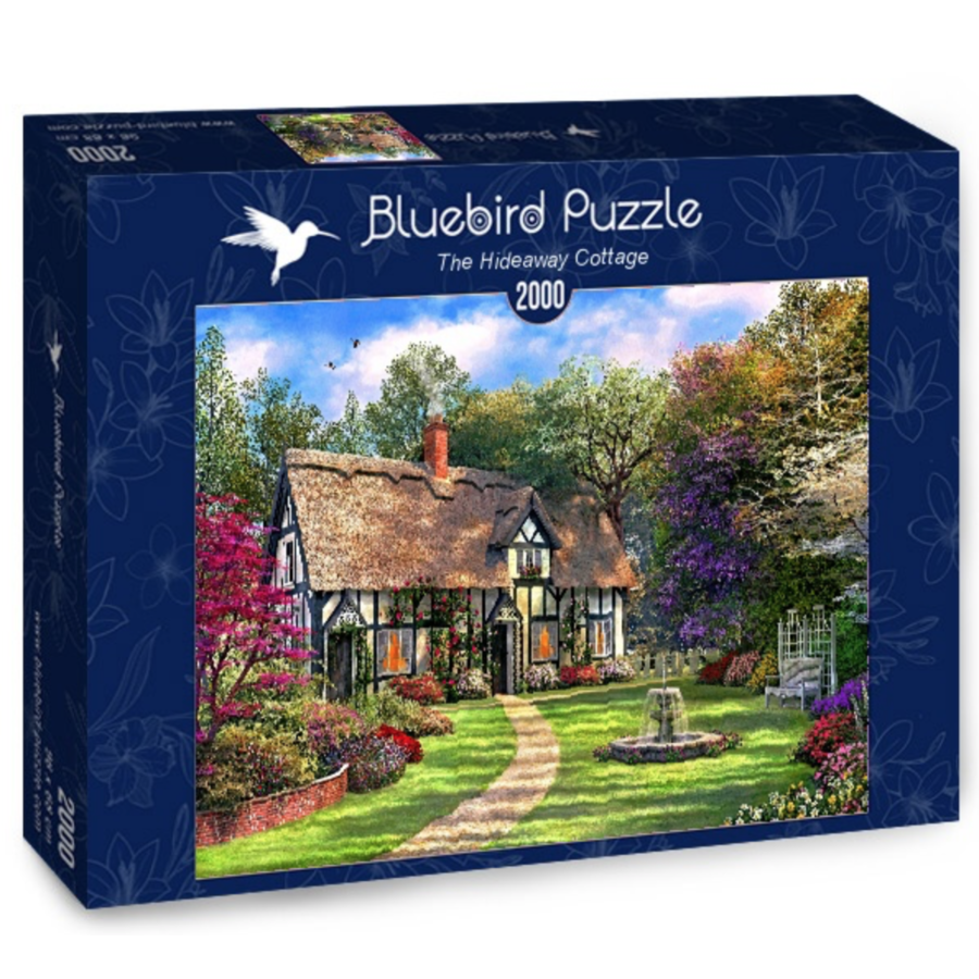 De verborgen cottage - puzzel van 2000 stukjes-2