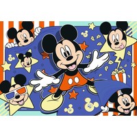 thumb-Movie star Mickey - 2 puzzles of 24 pieces-3