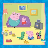 thumb-Peppa Pig - Famille et amis - 3 puzzles de 49 pièces-3