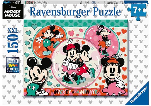  Ravensburger Mickey & Minnie, a dream couple  - 150 pieces 