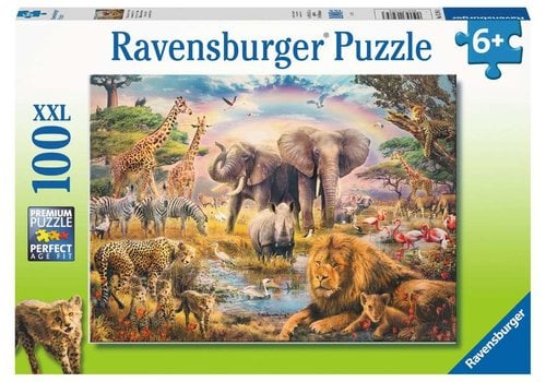  Ravensburger African savanna - 100 pieces 