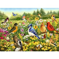 thumb-Oiseaux dans la prairie - puzzle de 500 pièces-2