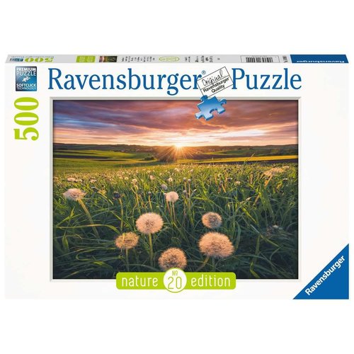  Ravensburger Dandelions at sunset - 500 pieces 