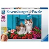 Ravensburger Chats et Roses - puzzle de 500 XL pièces