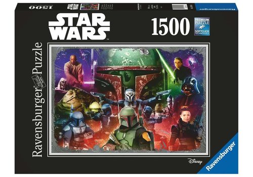 Puzzle Star Wars 1000 pièces - Cockpit du TIE fighter