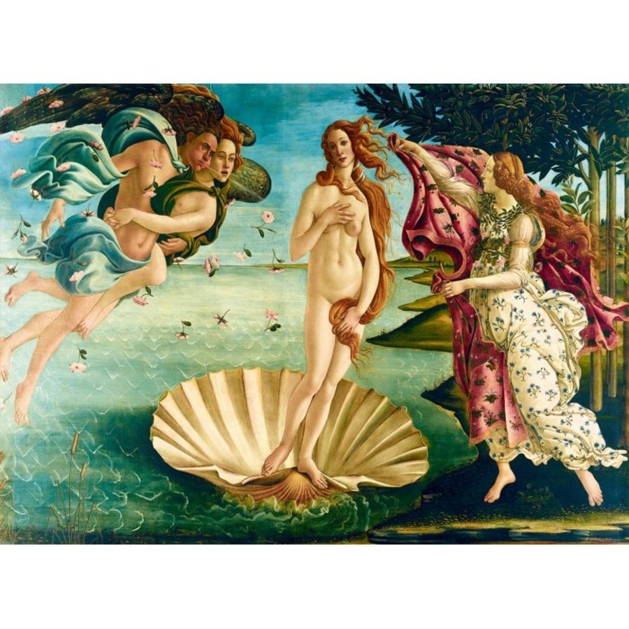 Botticelli - Naissance de Venus, 1485 - puzzle de 4000 pièces-1