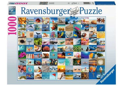  Ravensburger 99 Momenten aan zee - 1000 stukjes 