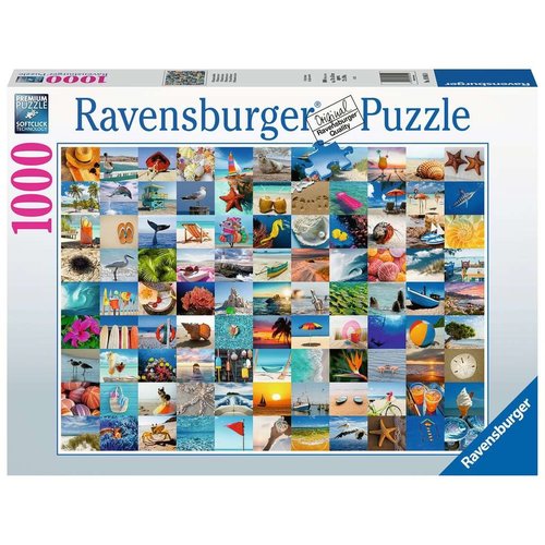  Ravensburger 99 Momenten aan zee - 1000 stukjes 