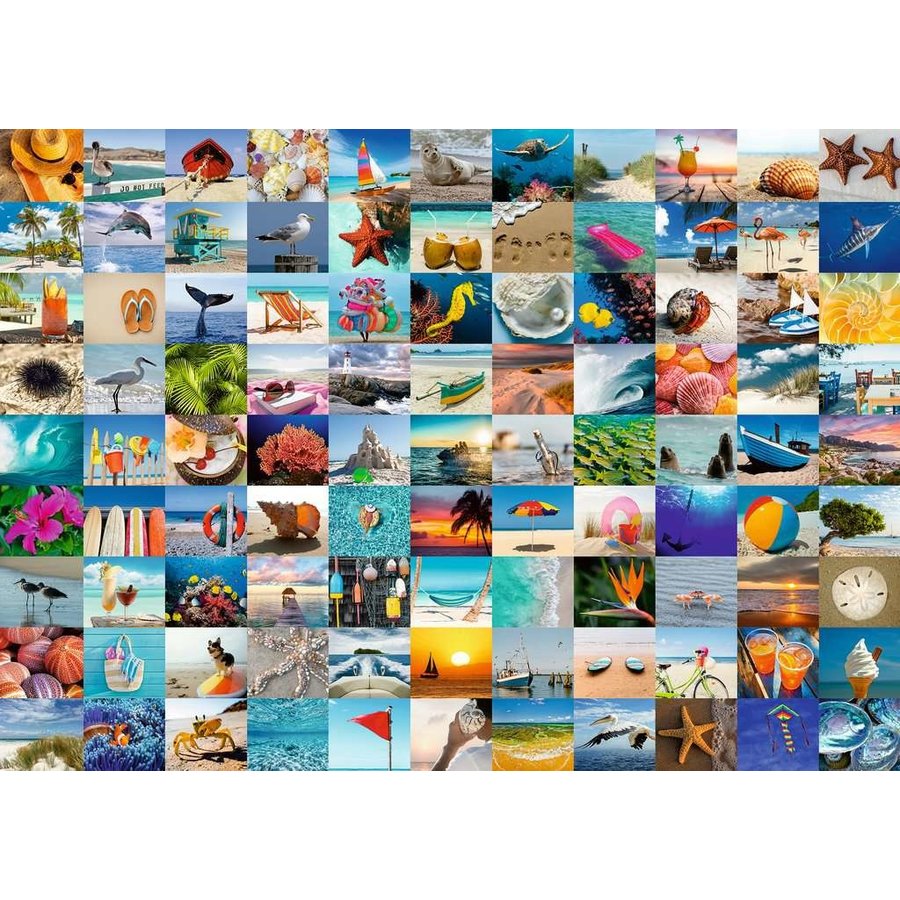 99 Moments de mer - puzzle de 1000 pièces-2