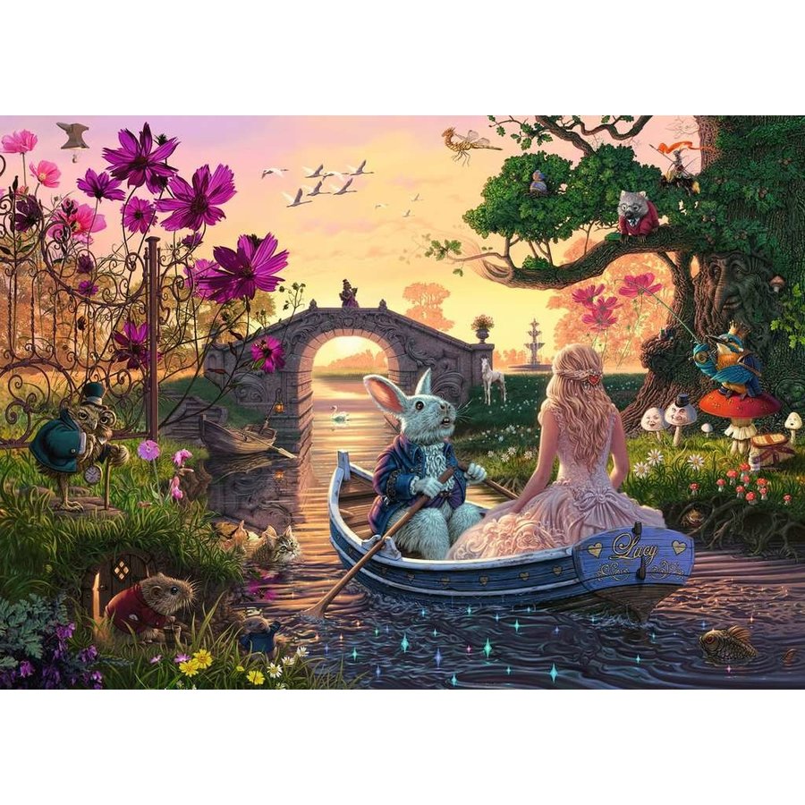 Wonderland - zoek & vind puzzel van  1000 stukjes-2