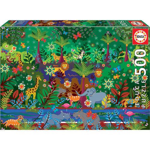  Educa Jungle - 500 pieces 