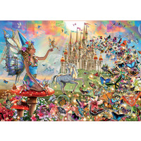 thumb-Fées et Papillons - puzzle de 500 pièces-2