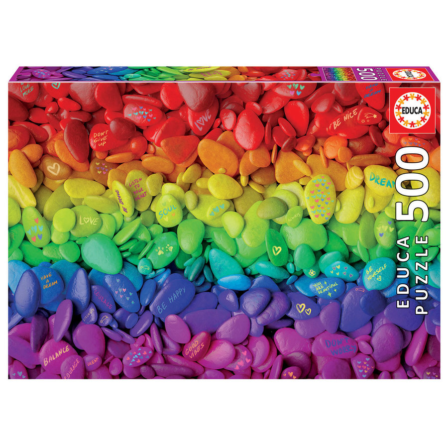 Pierres de Couleur - puzzle de 500 pièces-1