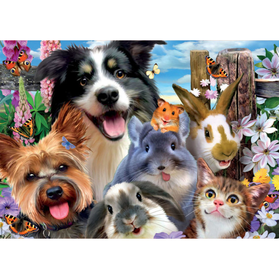 Funny Selfie - jigsaw puzzle of 500 pieces-2