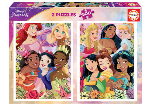  Educa Disney Princesses - 2 x 500 pieces puzzle 