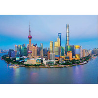 thumb-Sunset over Shanghai - puzzle of 1000 pieces-2