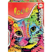 thumb-Tilt Cat Love - Dean Russo - puzzle of 1000 pieces-1