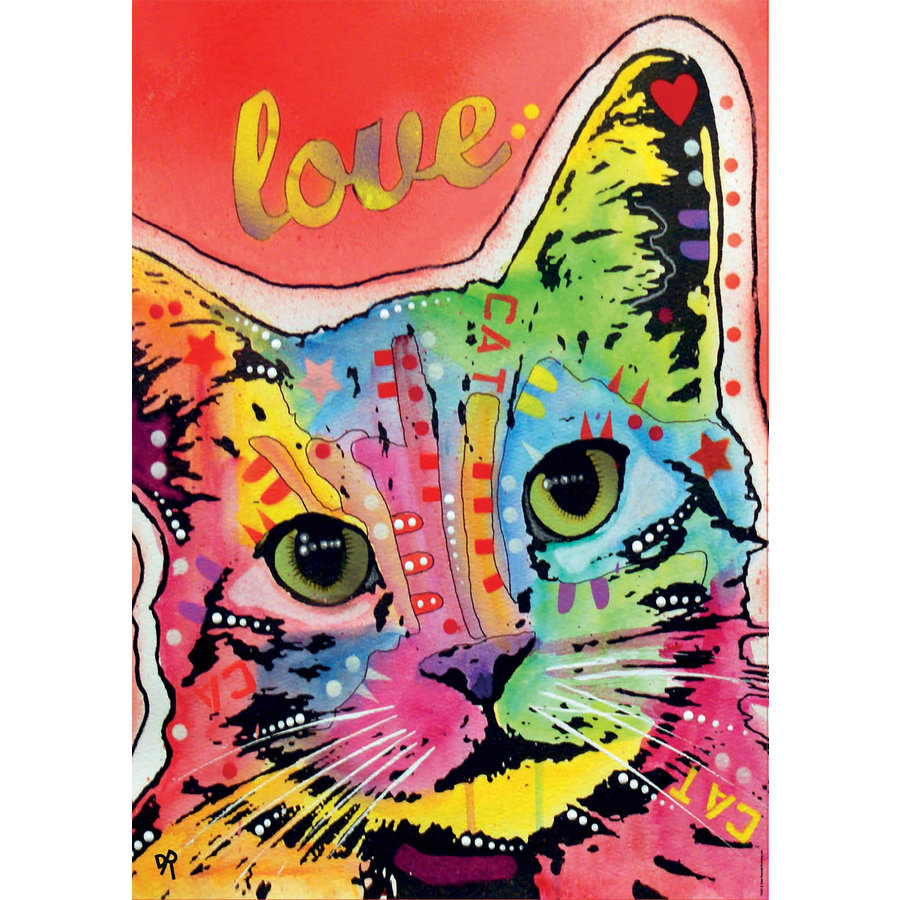 Tilt Cat Love - Dean Russo - puzzle of 1000 pieces-2