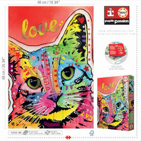 thumb-Tilt Cat Love - Dean Russo - puzzle of 1000 pieces-3