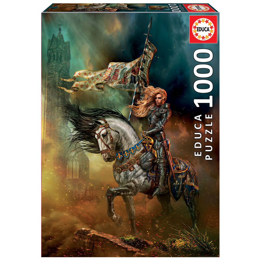 Jeanne D’arc - puzzle de 1000 pièces-1