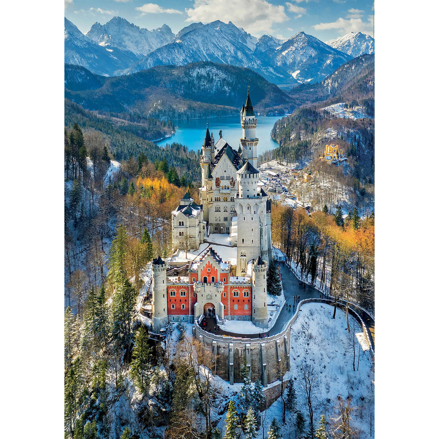 Neuschwanstein Castle - puzzle of 1000 pieces-2