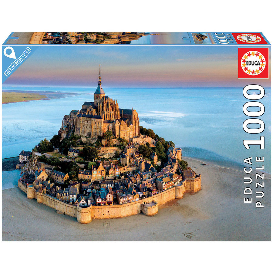 Mont-Saint-Michel - puzzel 1000 stukjes-1
