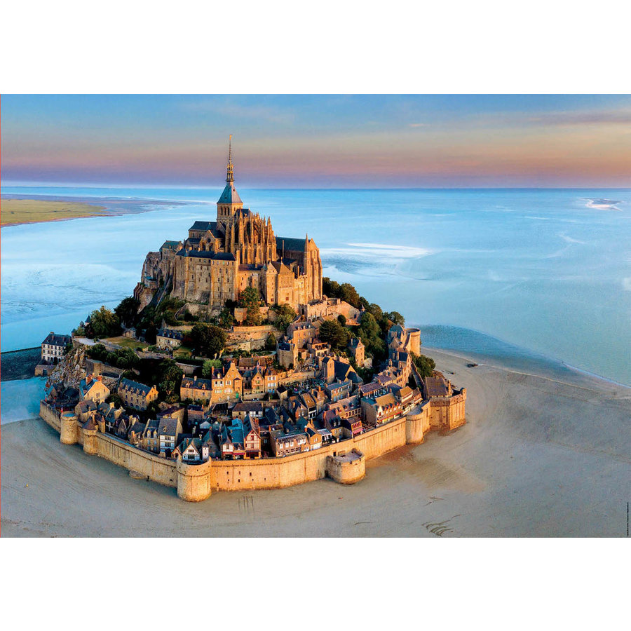 Mont-Saint-Michel - puzzel 1000 stukjes-2