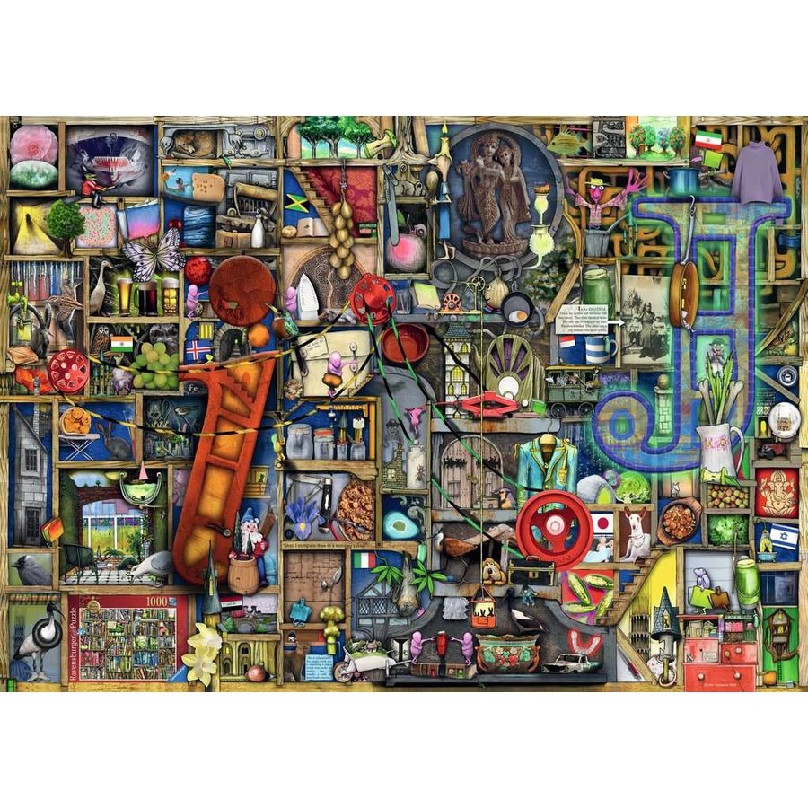 Adembenemend Alfabet "I&J" - Colin Thompson - puzzel 1000 stukjes-2