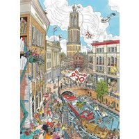 thumb-Utrecht - Fleroux -  puzzel van 1000 stukjes-2