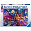 Ravensburger Nefertiti bij de Nijl - puzzel 1000 stukjes