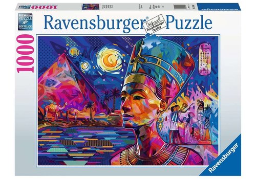  Ravensburger Nefertiti bij de Nijl - 1000 stukjes 