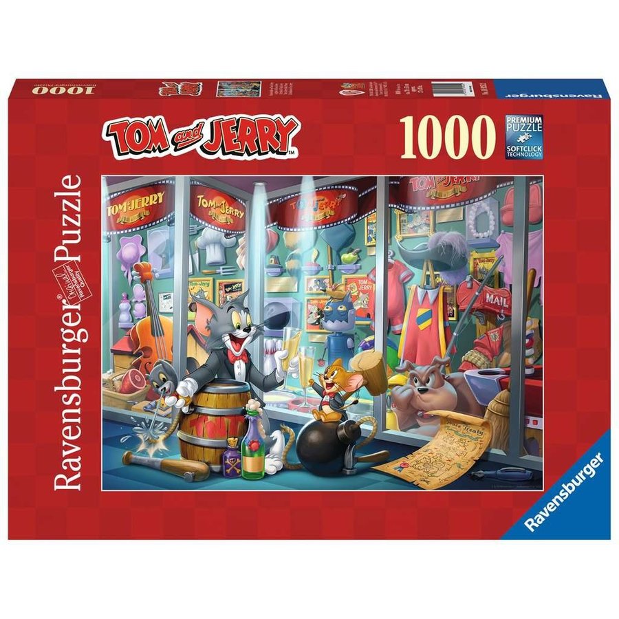 Tom and Jerry - Hall Of Fame - Jigsaw 1000 pieces-1