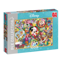 thumb-Disney collage Kerstmis - puzzel van 1000 stukjes-1