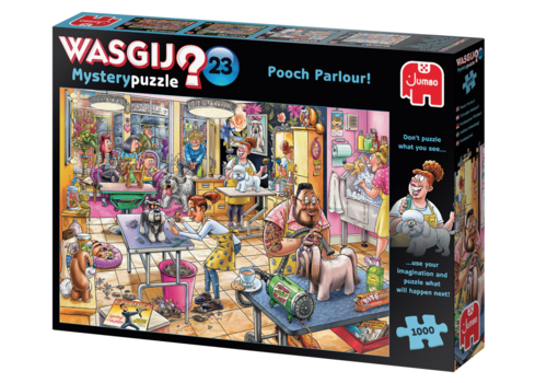  Jumbo Wasgij Mystery 23 - Pooch Parlour - 1000 pieces 