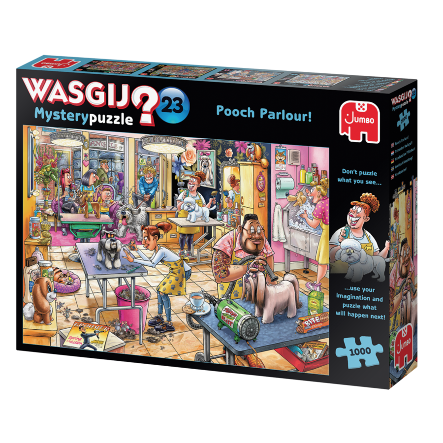 Wasgij Mystery 23 - Pooch Parlour - 1000 pieces-1