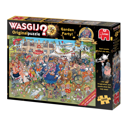  Jumbo Wasgij Original 40 - 2 x 1000 pieces - 25th Anniversary 