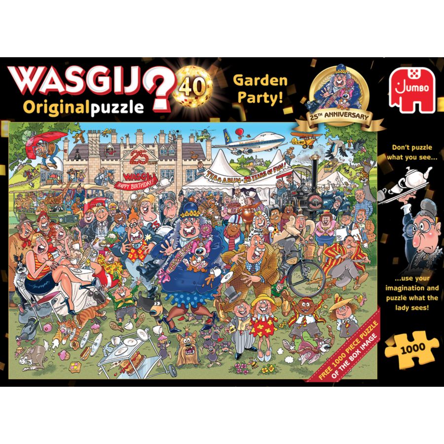 Wasgij Original 40 - 2 x 1000 pièces - 25th Anniversary-3