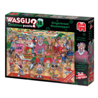 thumb-Wasgij Noël 18 - Gingerbread Showstopper - 2 puzzles de 1000 pièces-1