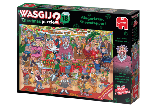  Jumbo Wasgij Christmas 18 - 2 x 1000 stukjes 