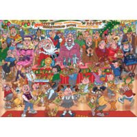 thumb-Wasgij Christmas 18 - Gingerbread Showstopper - 2 puzzels van 1000 stukjes-3