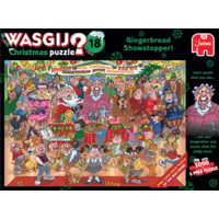 thumb-Wasgij Noël 18 - Gingerbread Showstopper - 2 puzzles de 1000 pièces-2