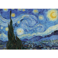 thumb-Vincent van Gogh - La nuit étoilée - puzzle de 1000 pièces-1