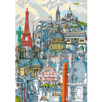 thumb-Paris - Carlo Stanga - puzzle de 1000 pièces-2